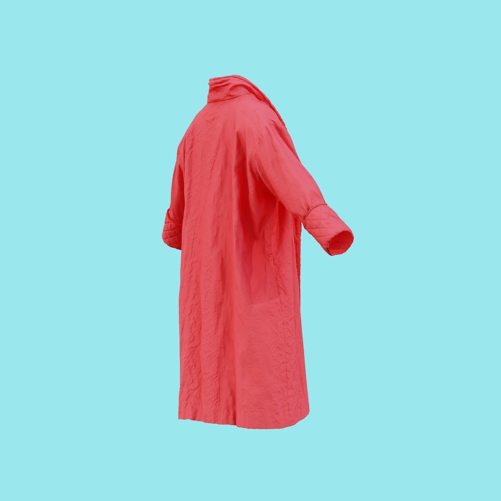 Robe A Low-poly 3D model_23