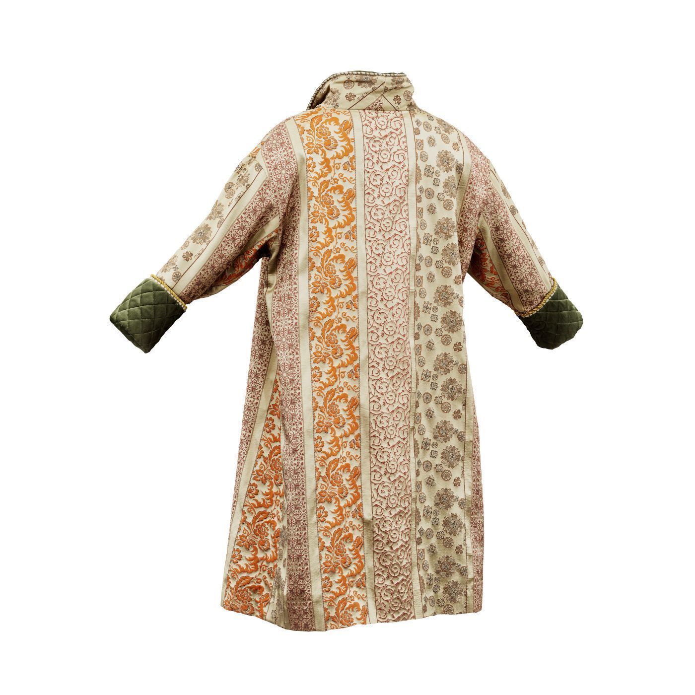Robe A Low-poly 3D model_9