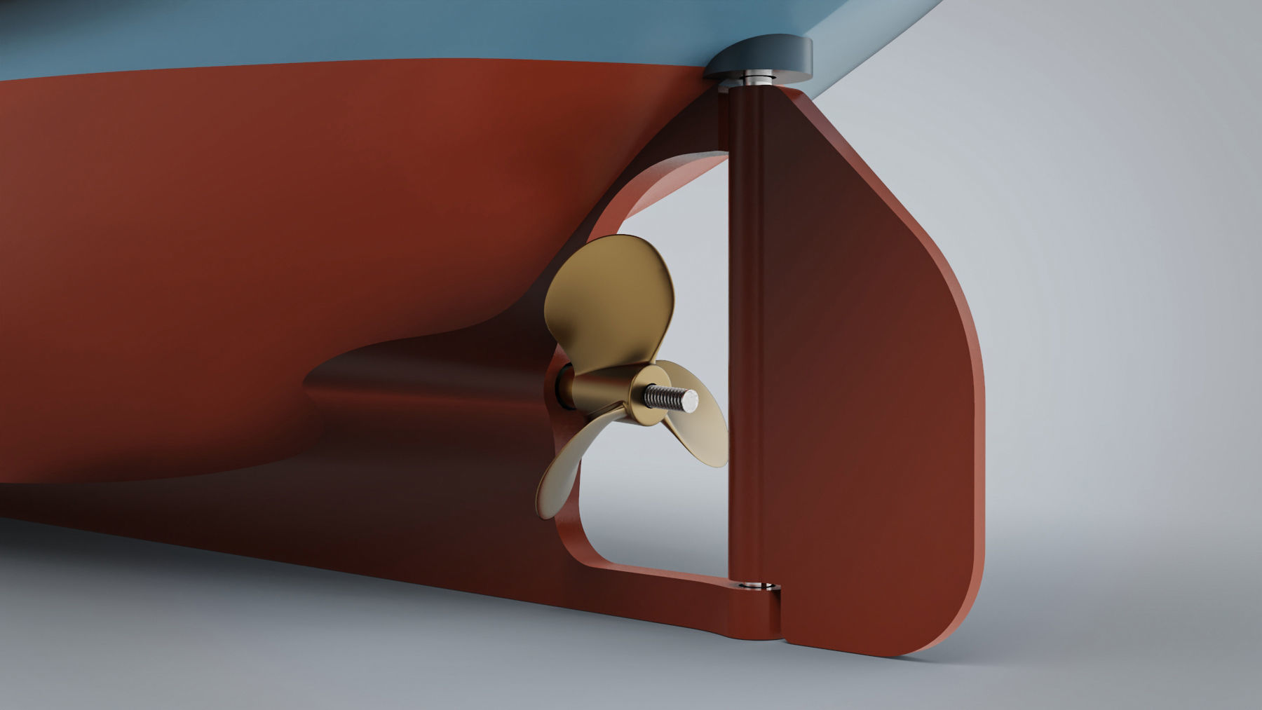 RC fishing boat 3D print model_28