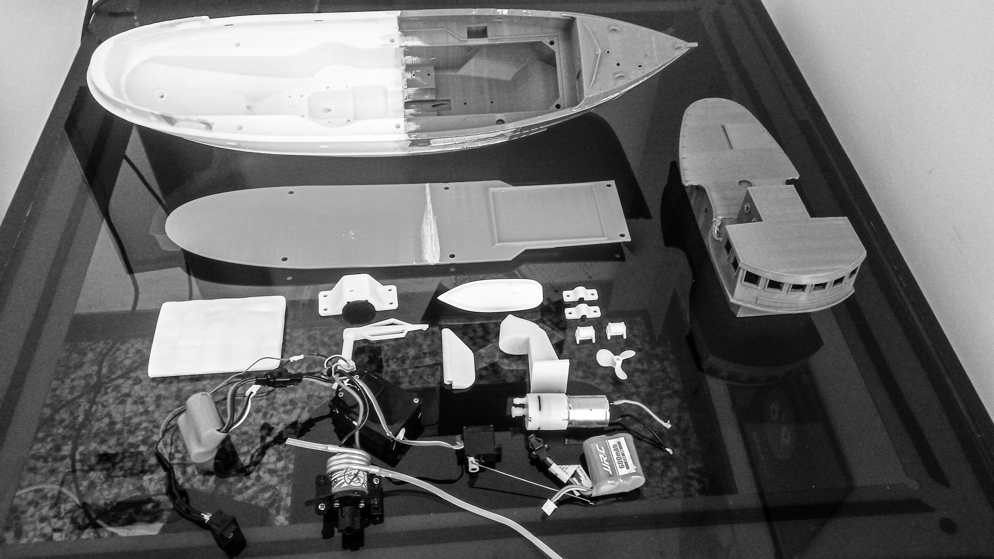 RC fishing boat 3D print model_15