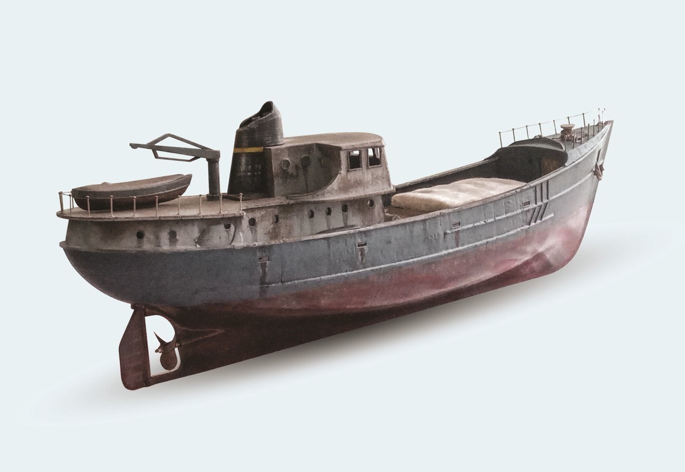 RC fishing boat 3D print model_8