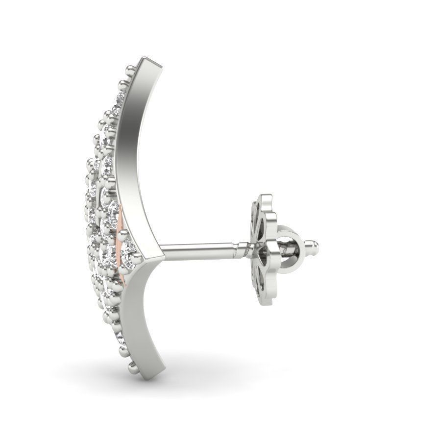 Jewelry Set 3D model diamond ring gold and rose gold 3D print model_13