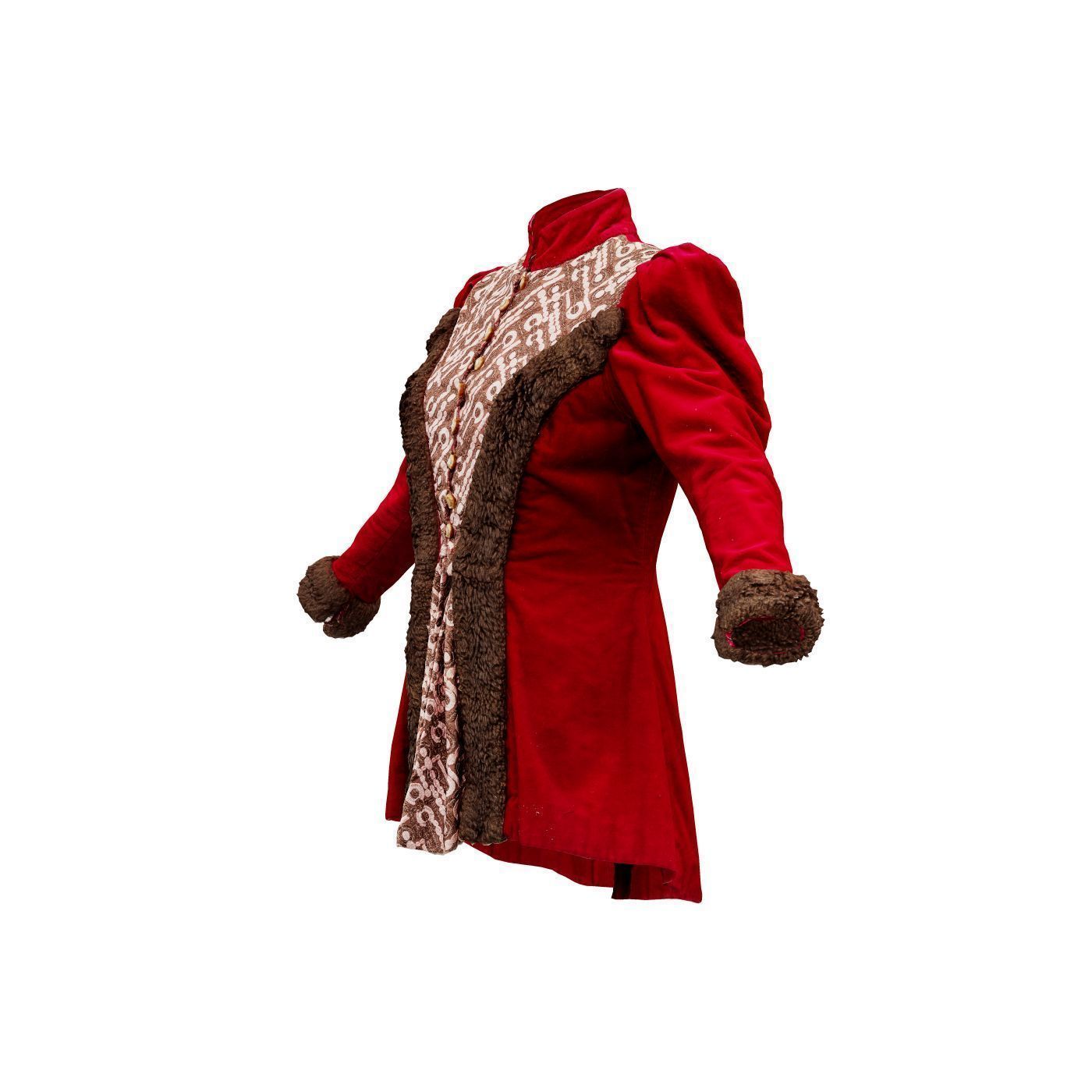 Queen Jacket Low-poly 3D model_12