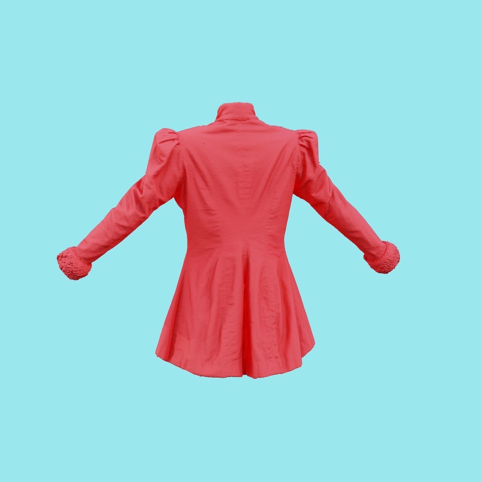 Queen Jacket Low-poly 3D model_21