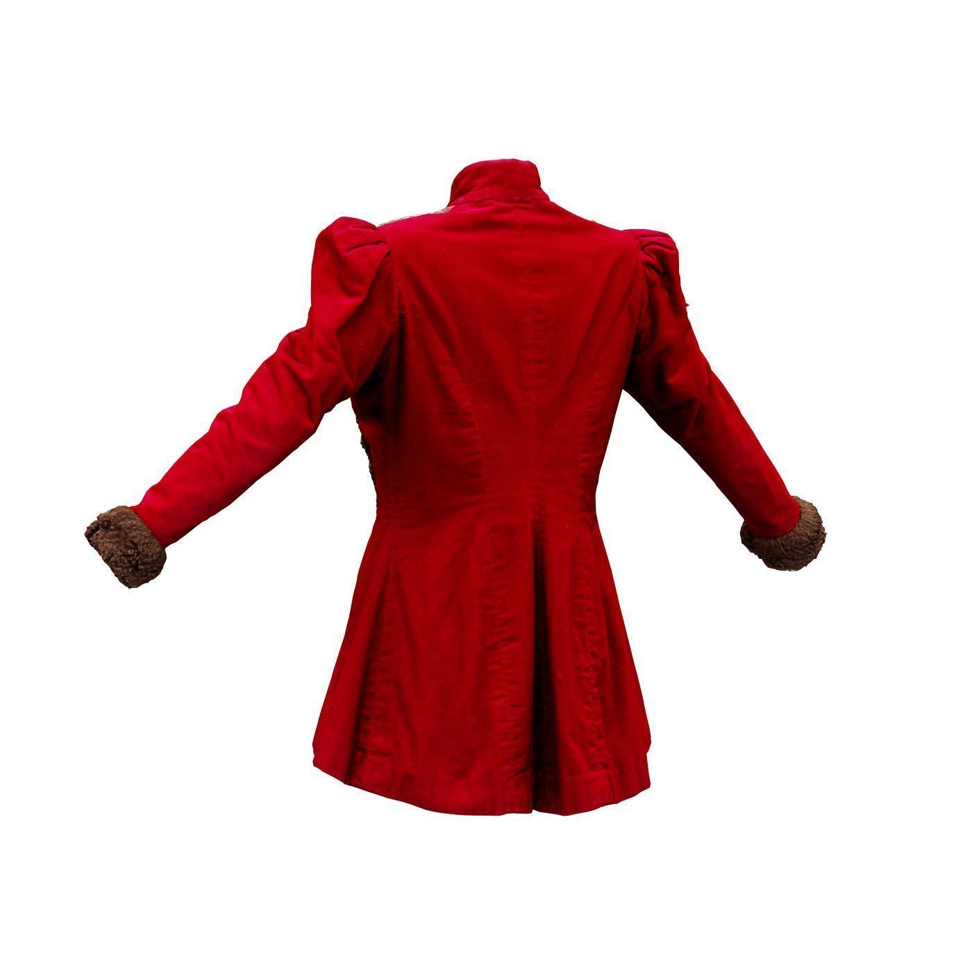 Queen Jacket Low-poly 3D model_9