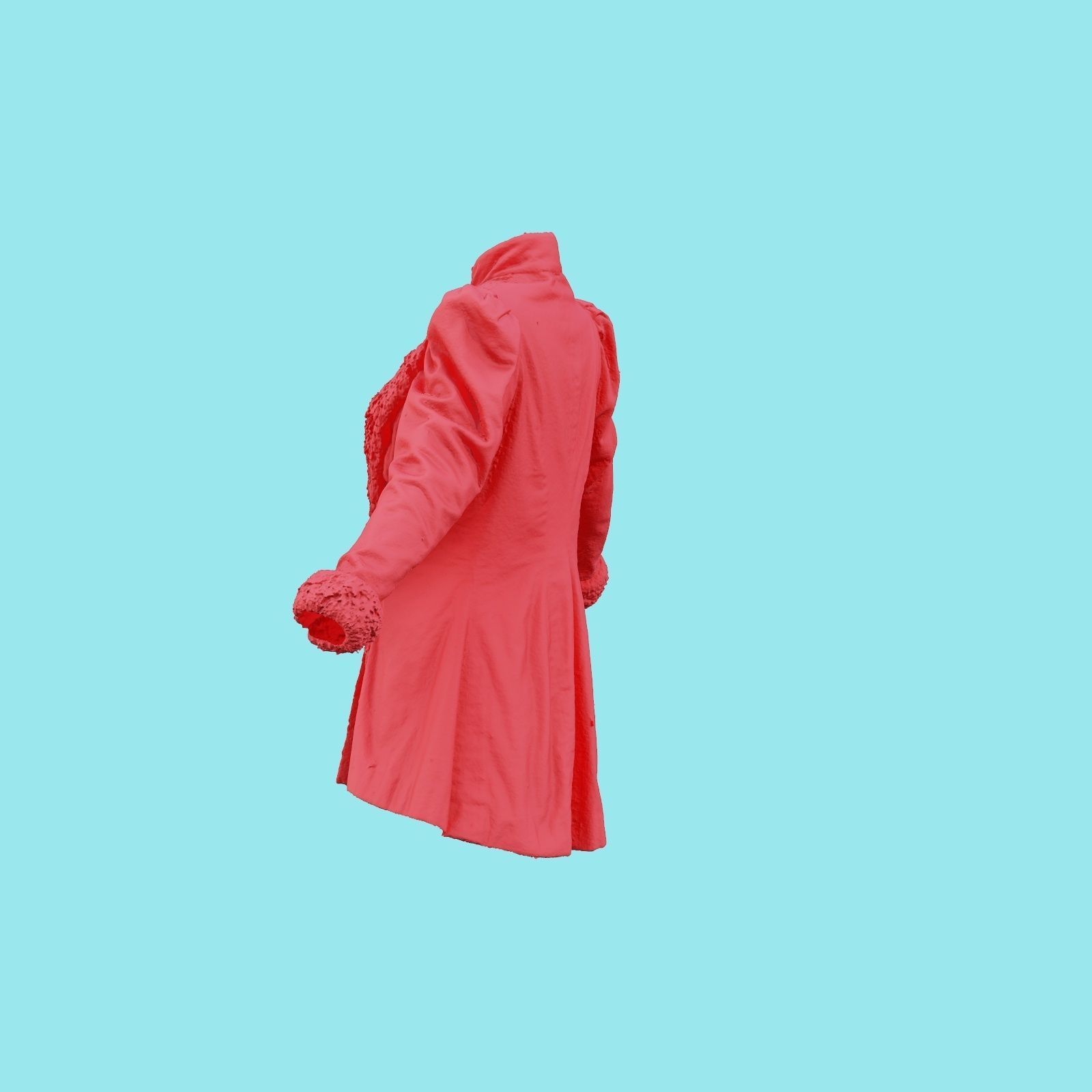 Queen Jacket Low-poly 3D model_22