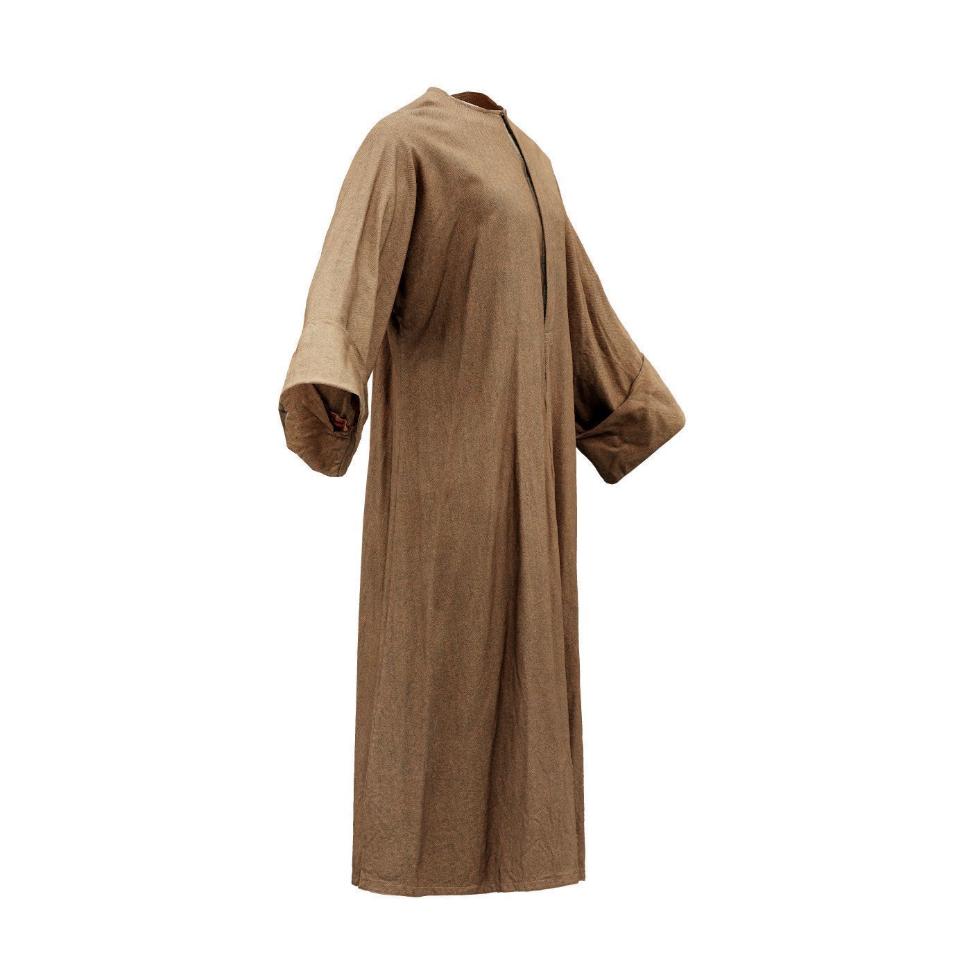 Priest Robe Low-poly 3D model_4