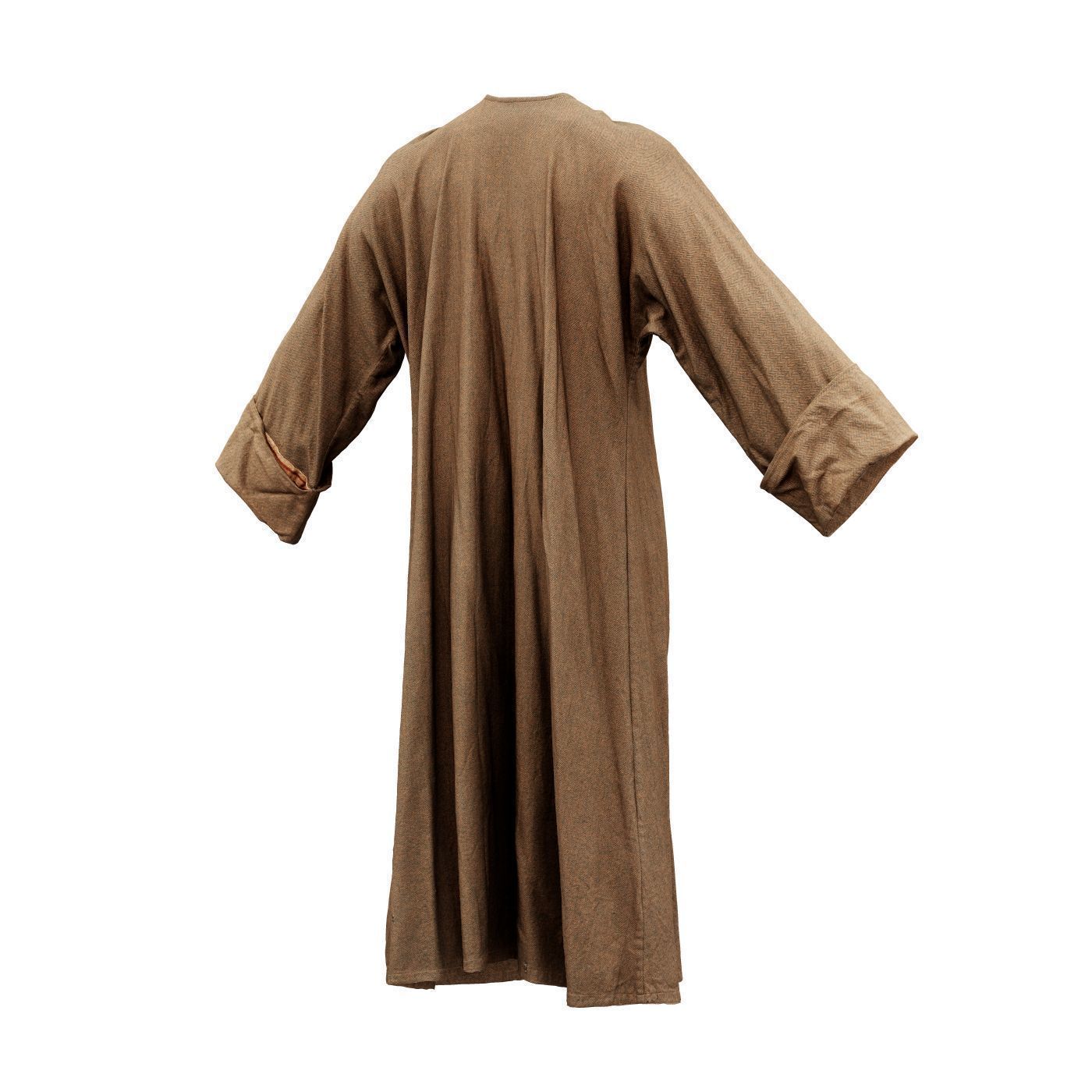 Priest Robe Low-poly 3D model_7
