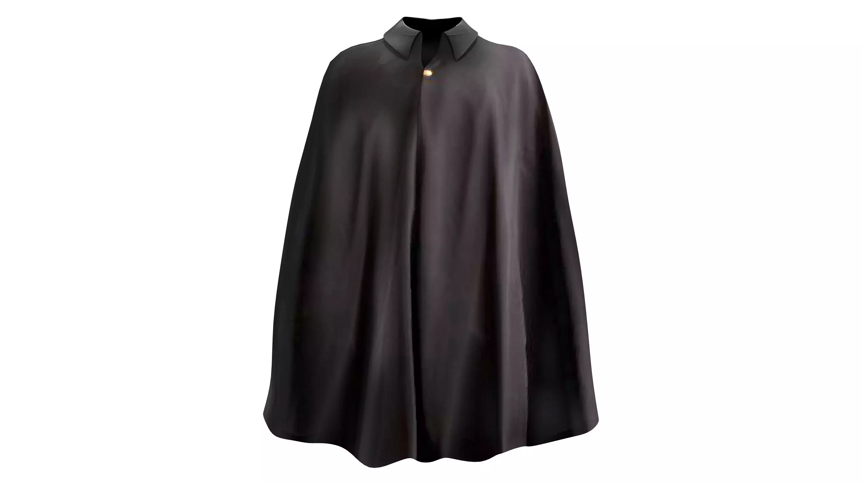 Mens Opera Cloak Low-poly 3D model