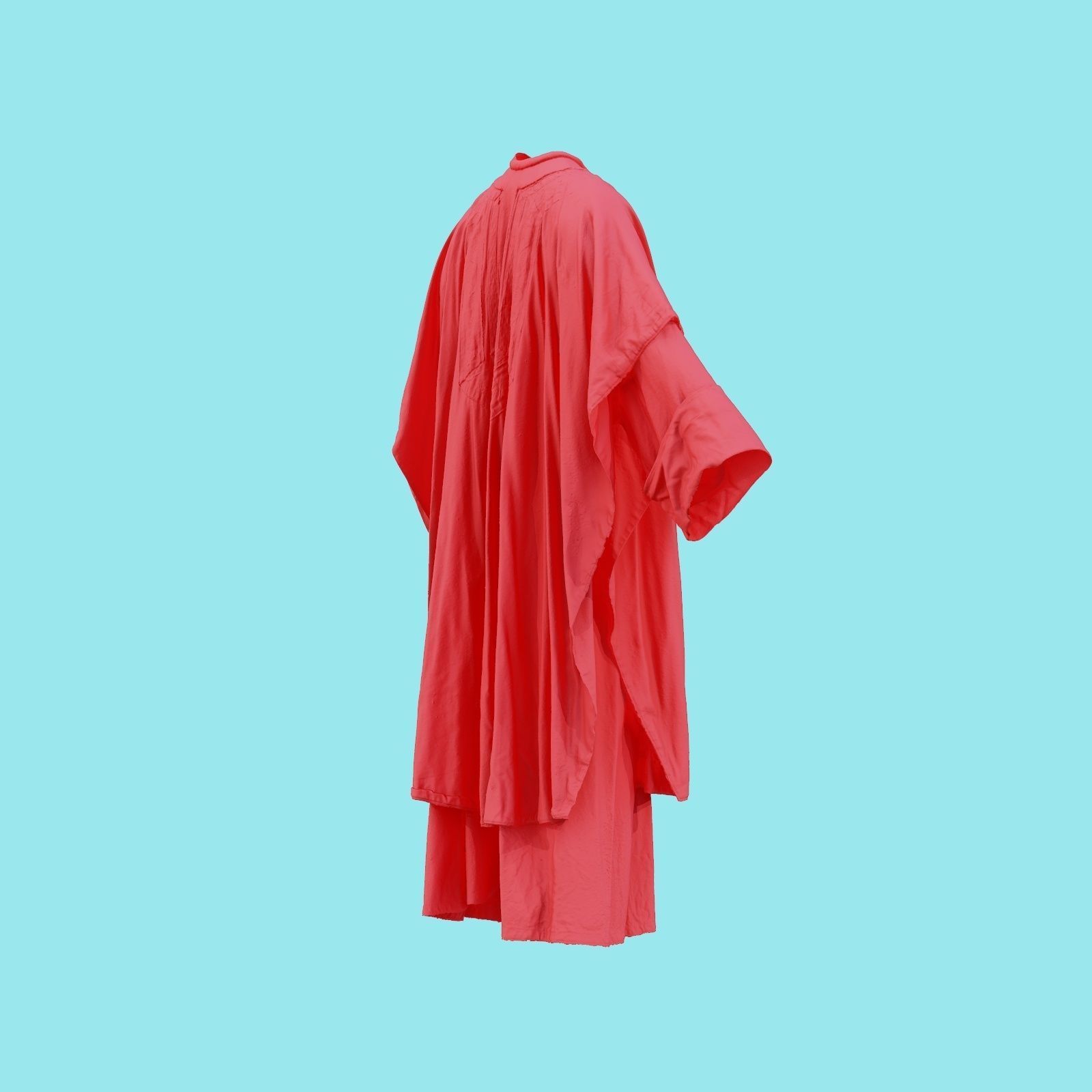 Priest Cape Low-poly 3D model_20