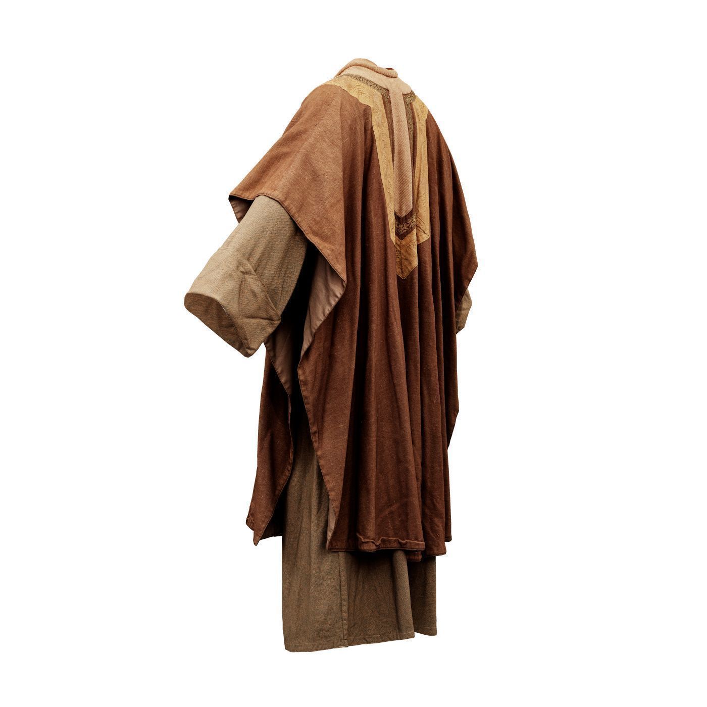 Priest Cape Low-poly 3D model_10