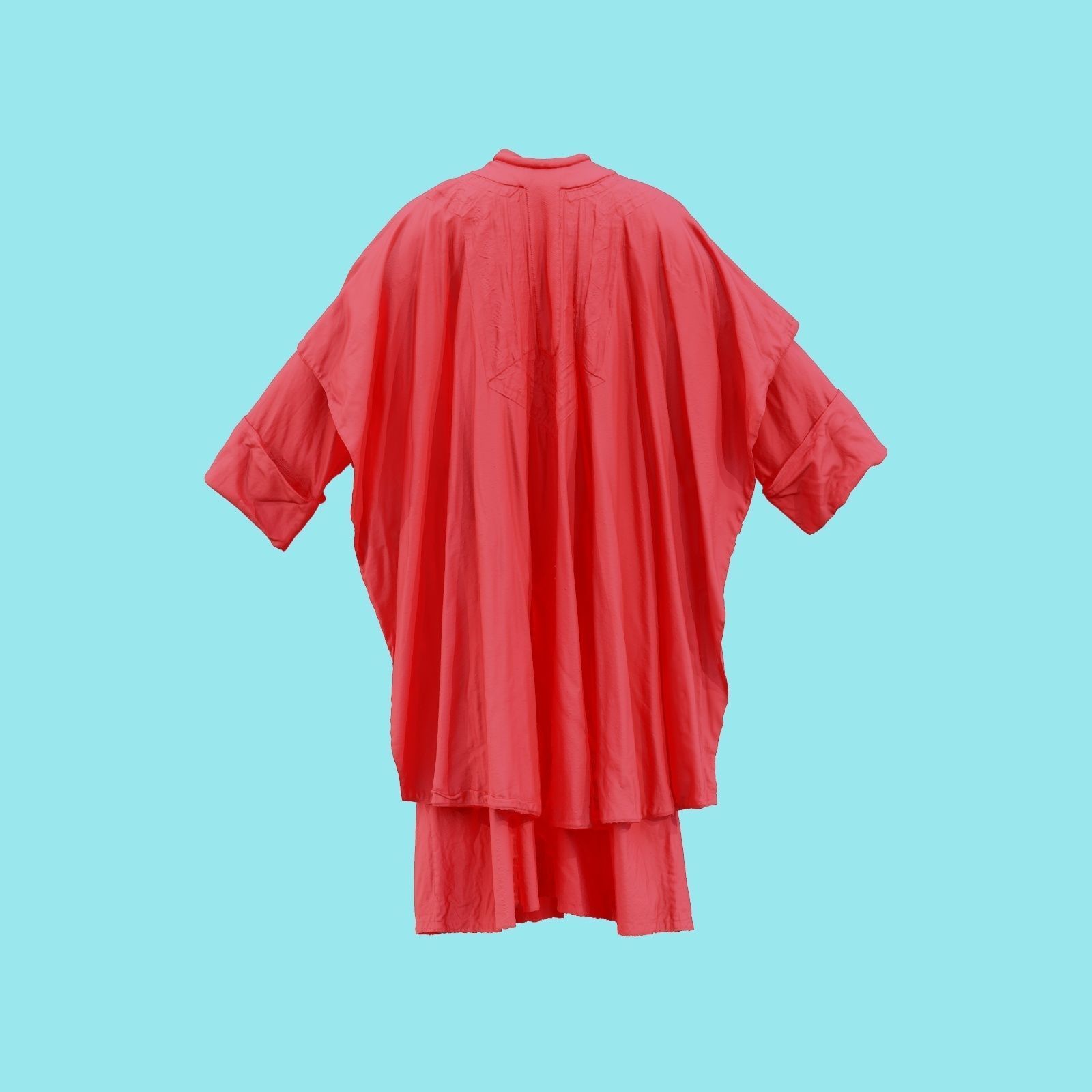 Priest Cape Low-poly 3D model_21