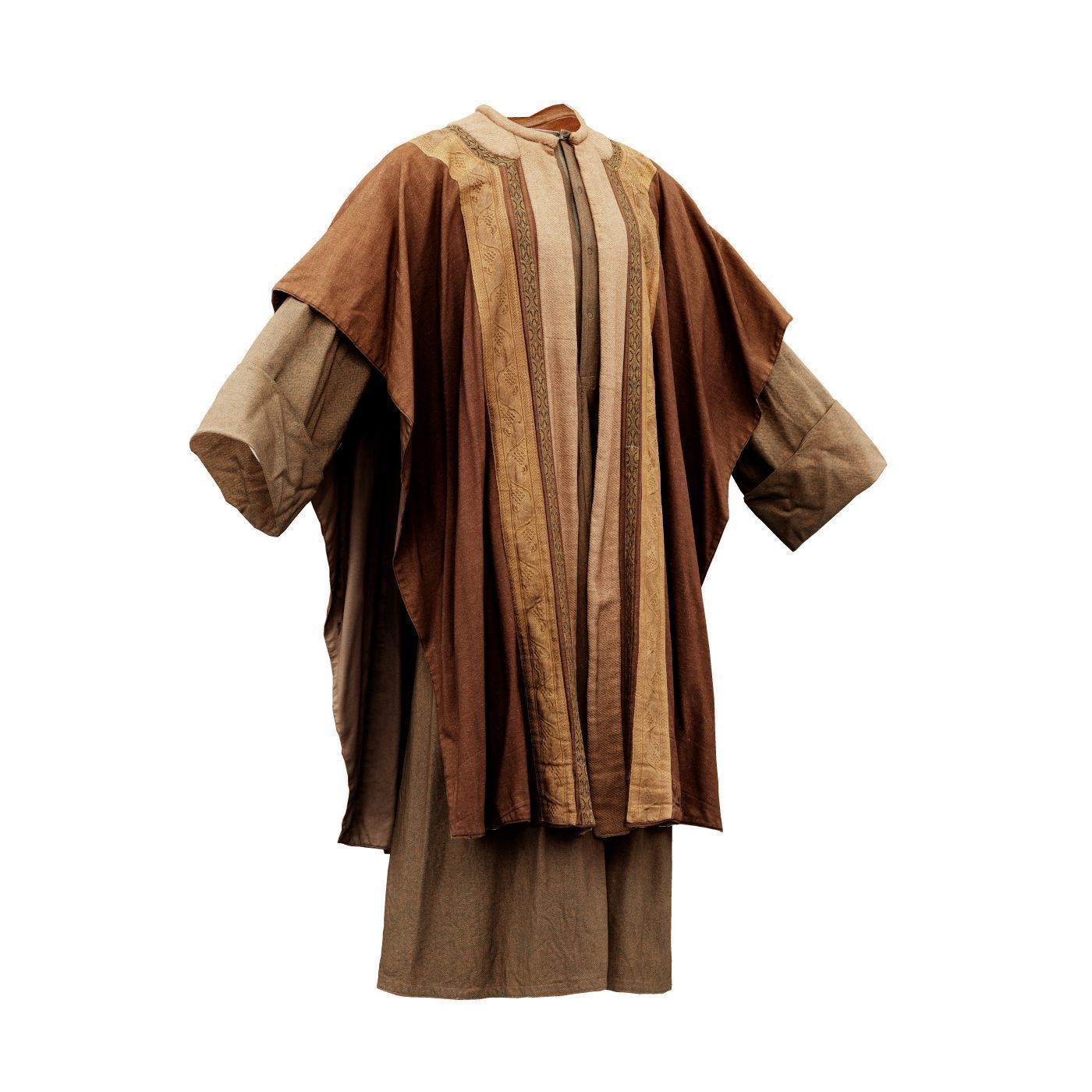 Priest Cape Low-poly 3D model_3