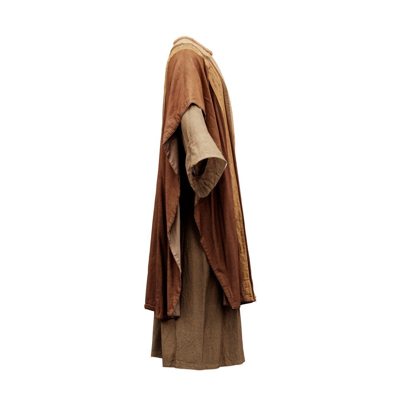 Priest Cape Low-poly 3D model_5