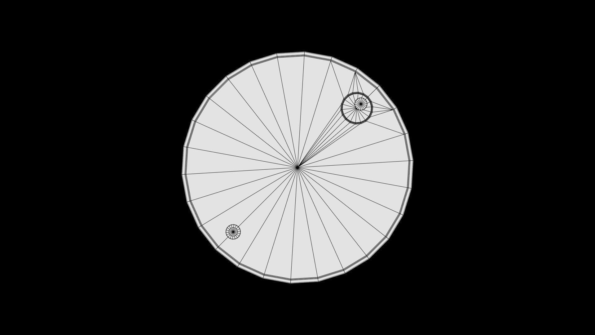 Oil barrel Low-poly 3D model_7