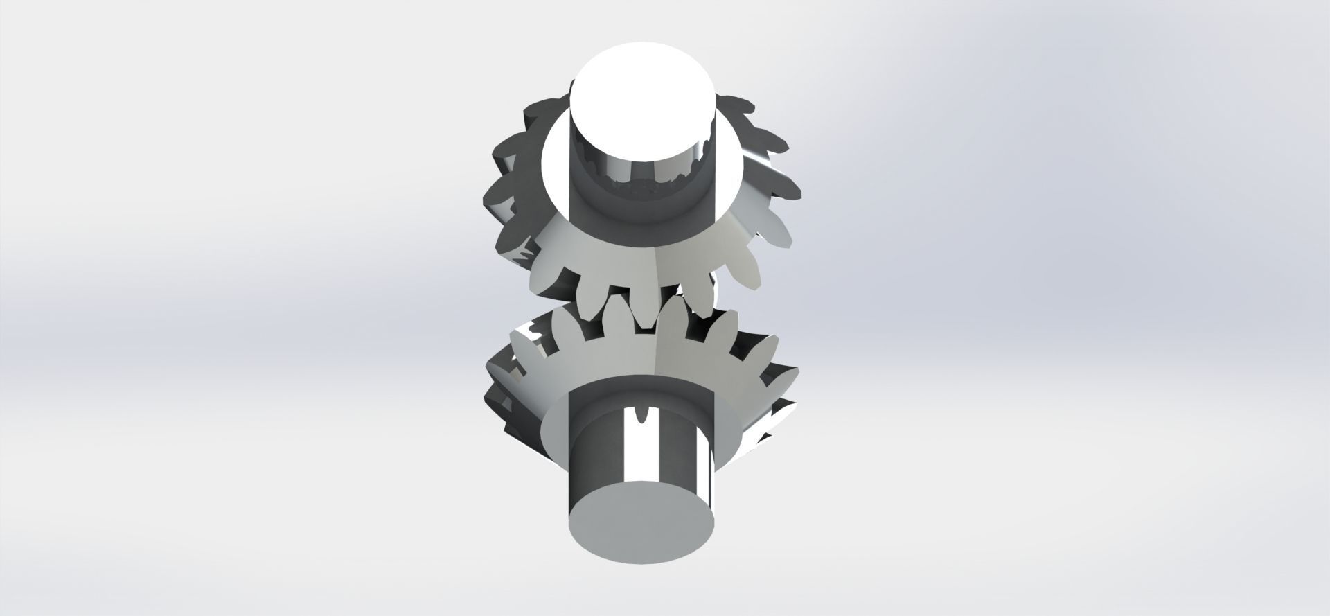Spiral Bevel Gear Pack- Ratio 1 2 3 4  3D print model_11
