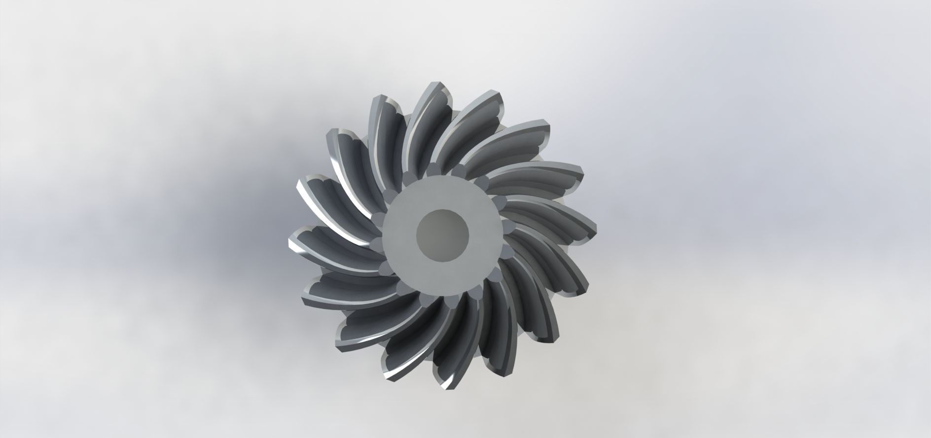 Spiral Bevel Gear Pack- Ratio 1 2 3 4  3D print model_6