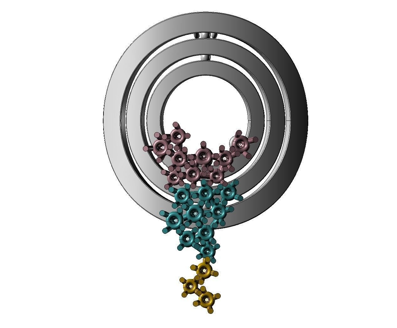 CG248 gold necklace with diamond pendant 3D print model_15