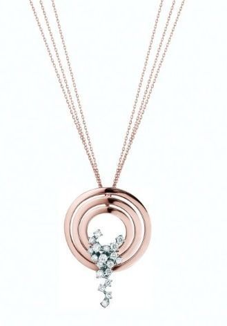 CG248 gold necklace with diamond pendant 3D print model_3