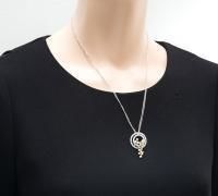 CG248 gold necklace with diamond pendant 3D print model_9