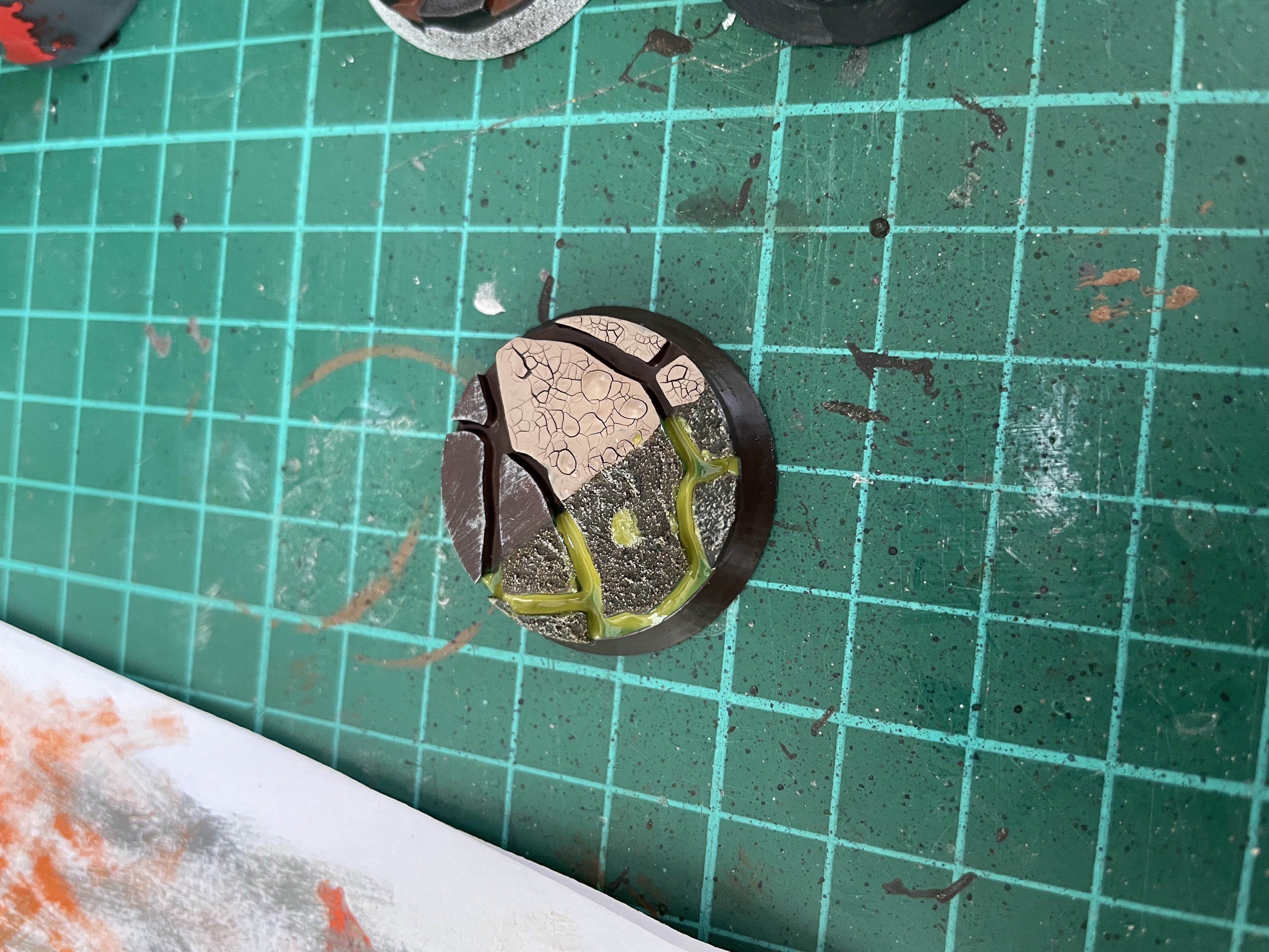 Cracked Earth Base Set 3D print model_1