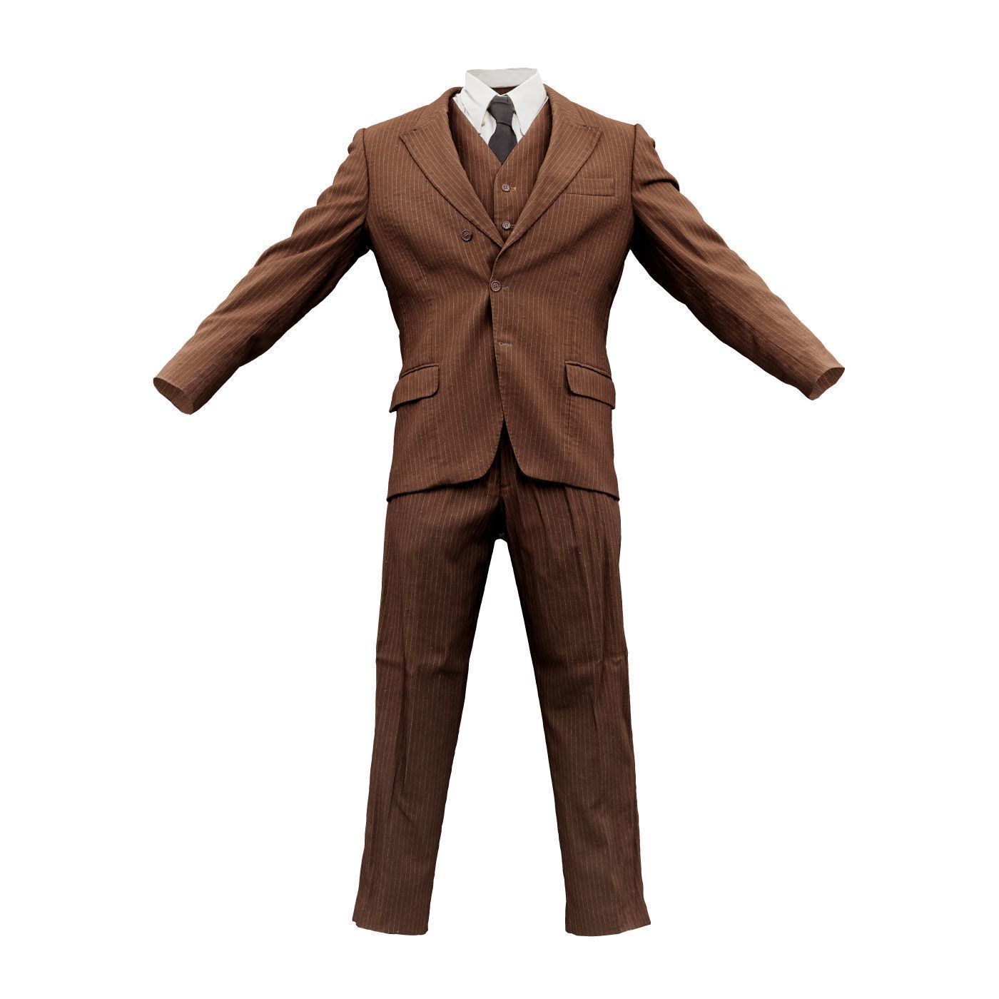 Peaky Blinders Full Low-poly 3D model_2