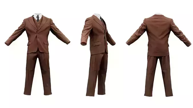Peaky Blinders Full Low-poly 3D model