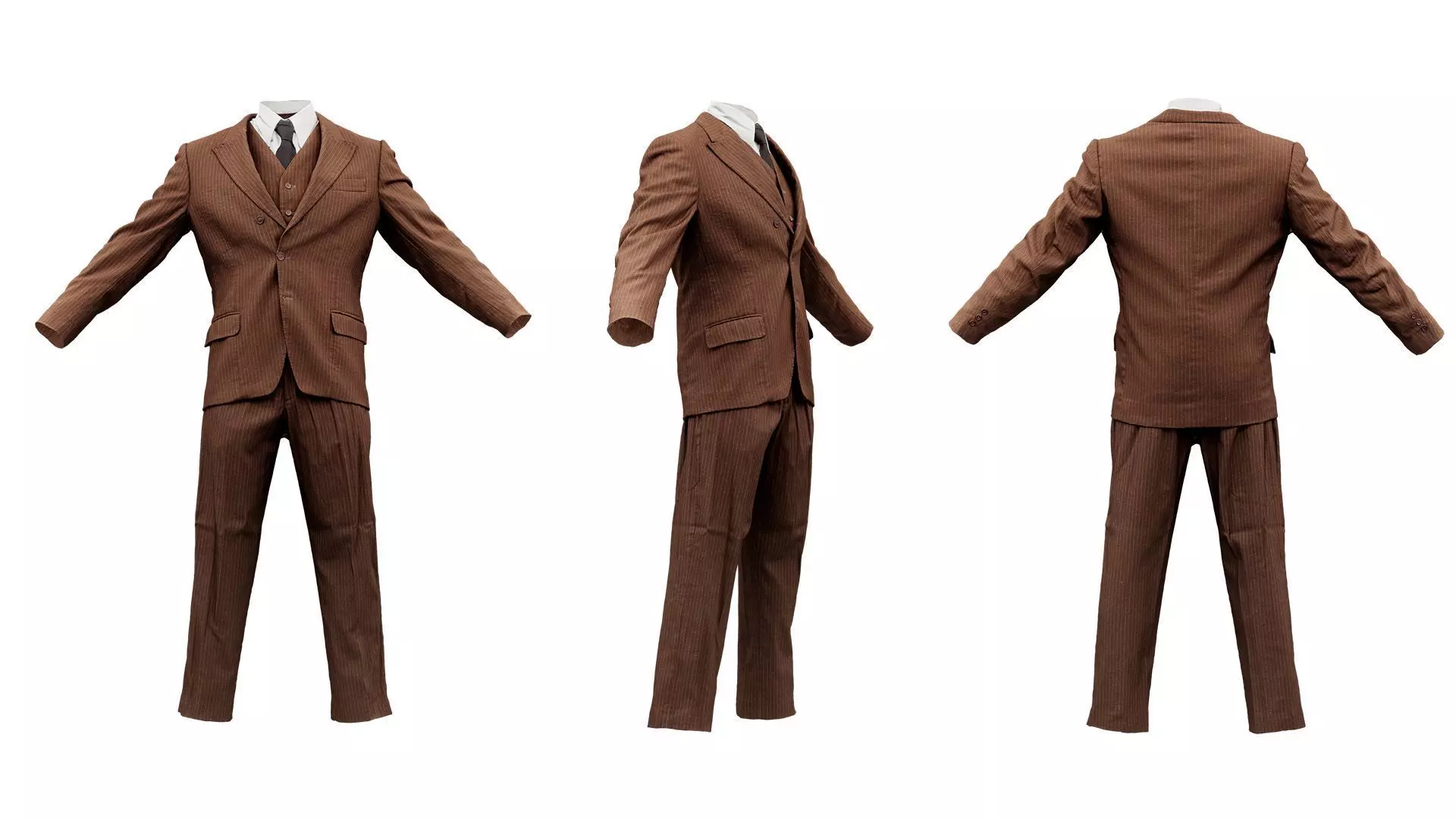 Peaky Blinders Full Low-poly 3D model_0