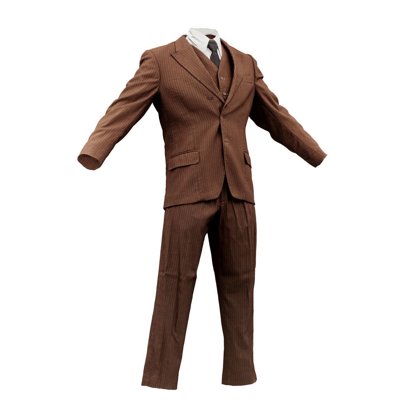 Peaky Blinders Full Low-poly 3D model_3