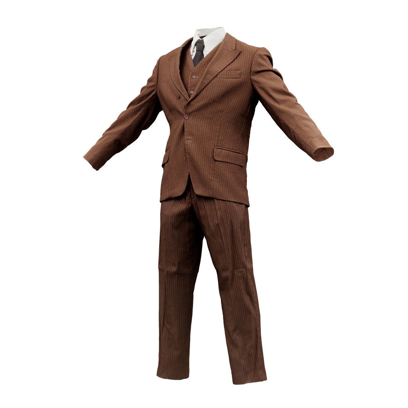 Peaky Blinders Full Low-poly 3D model_13