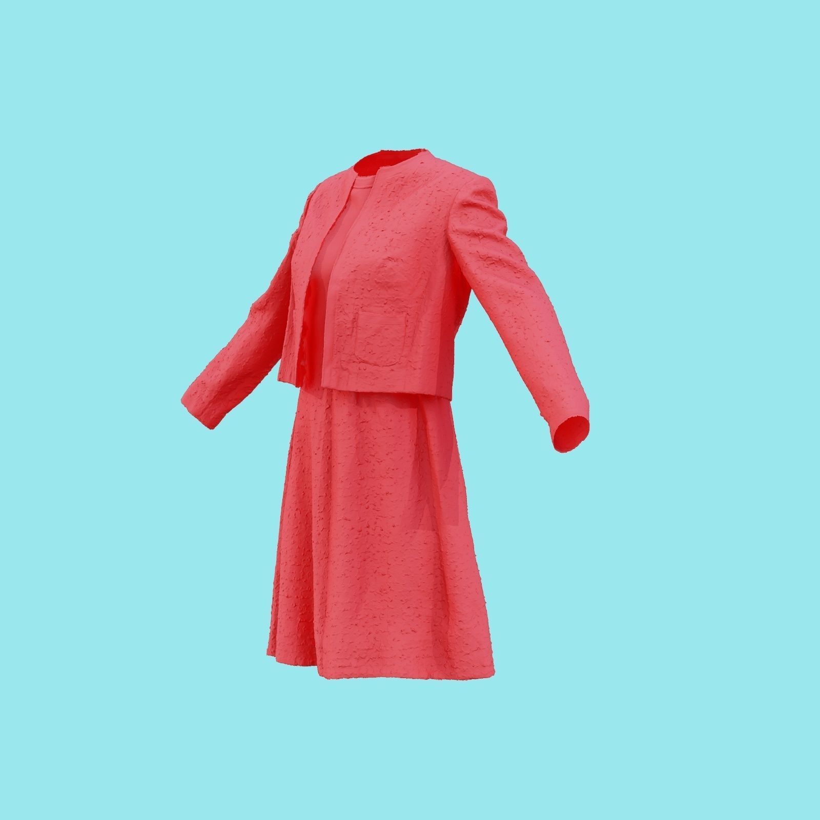 Pattern Full Low-poly 3D model_23