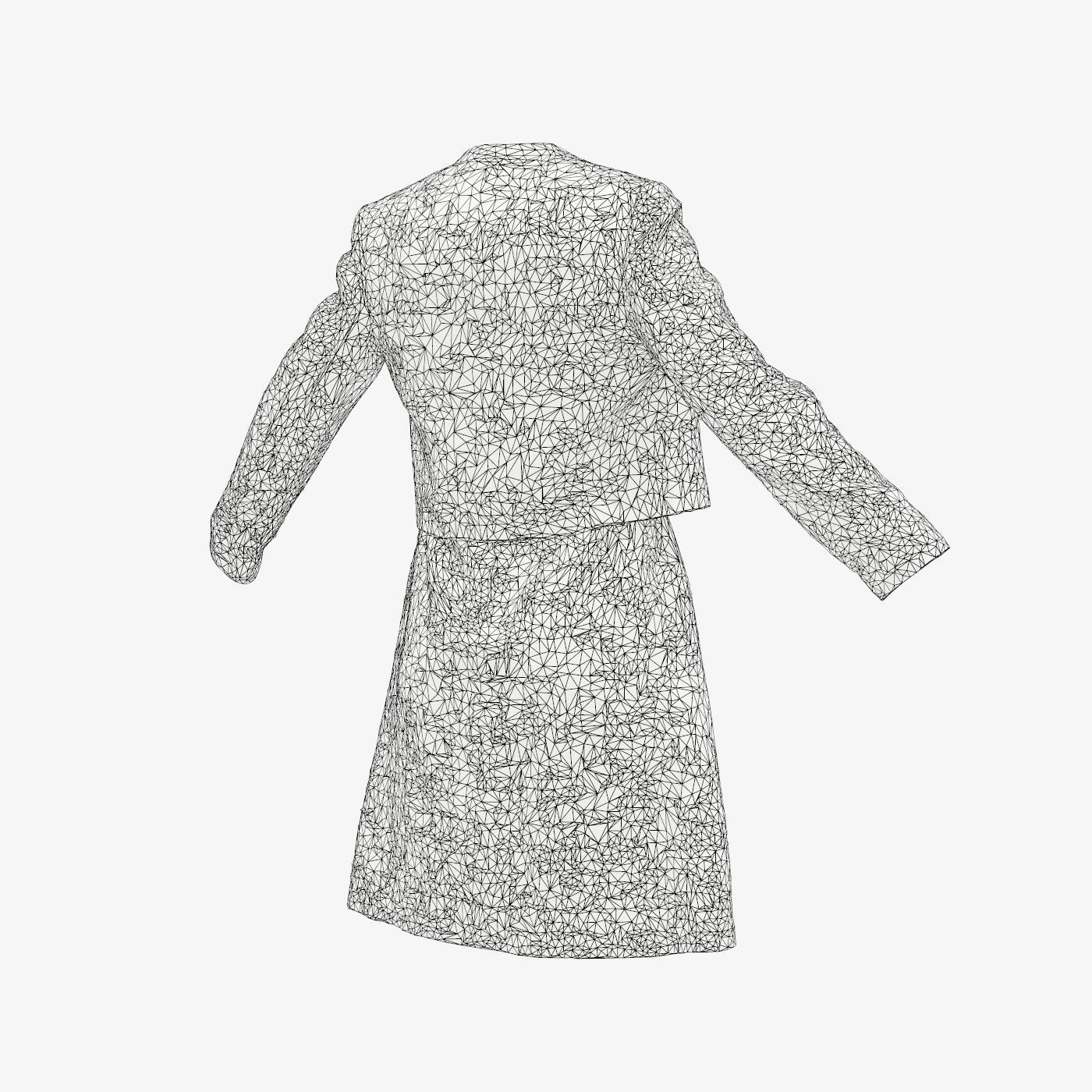 Pattern Full Low-poly 3D model_15