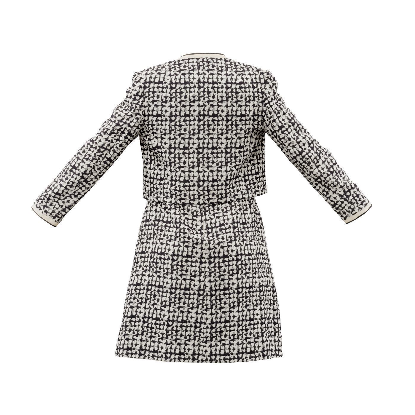 Pattern Full Low-poly 3D model_8