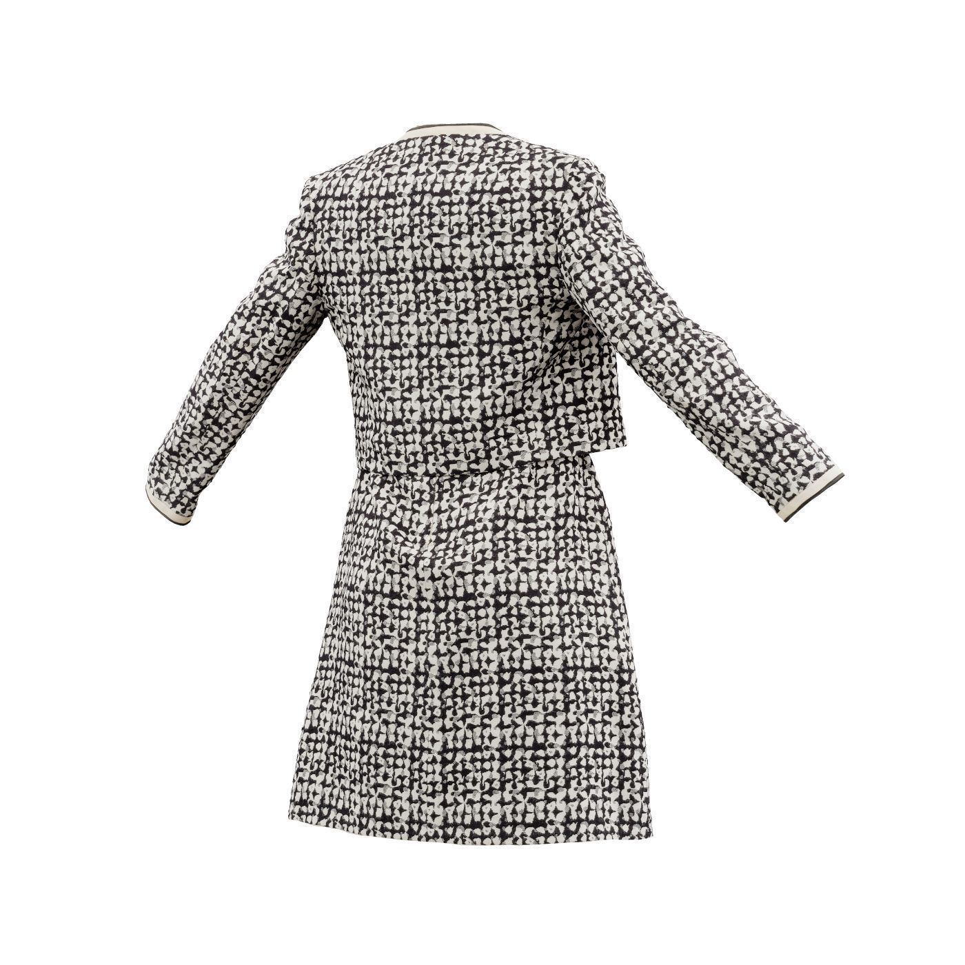 Pattern Full Low-poly 3D model_7