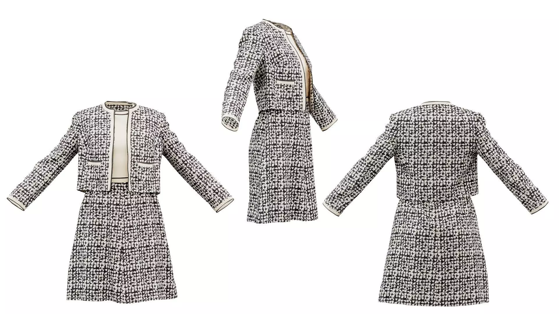 Pattern Full Low-poly 3D model_0