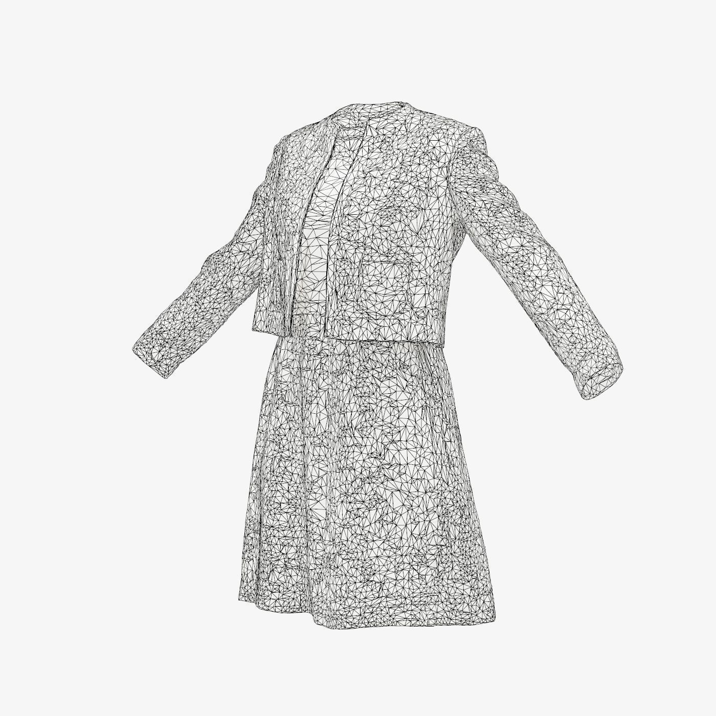 Pattern Full Low-poly 3D model_14