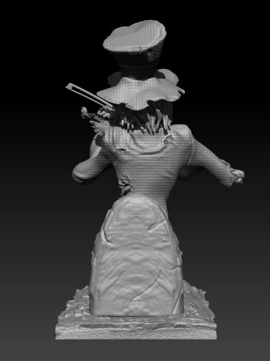 Ghost Fiddler 3D print model_4