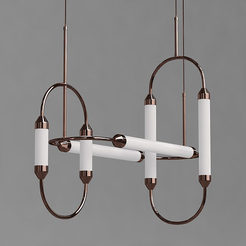 Chandelier Giopato  Coombes CIRQUE chandelier 3D model