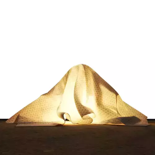 glowing cloth Free 3D model