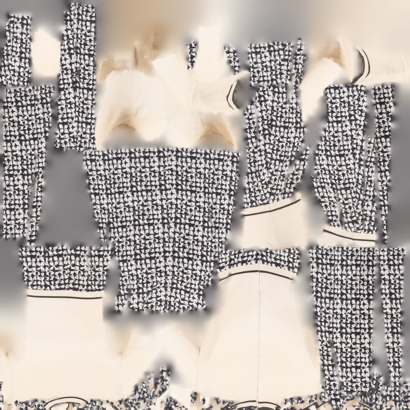 Pattern Dress Low-poly 3D model_16