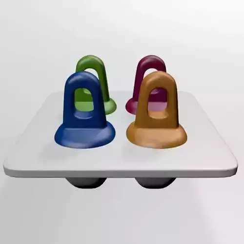 Fruitsicles Pop Tray 01 3D model
