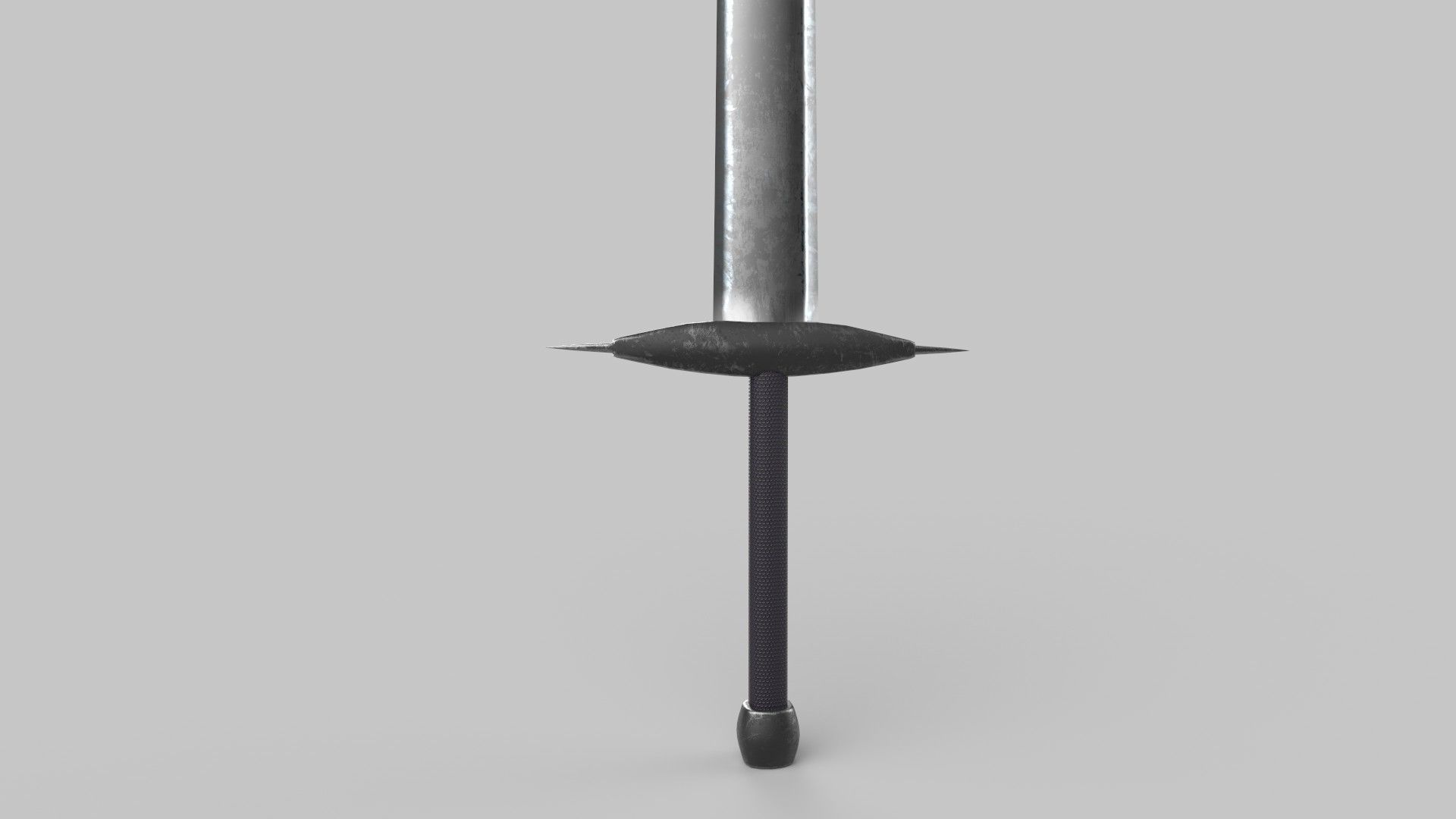 Sword Low-poly 3D model_3