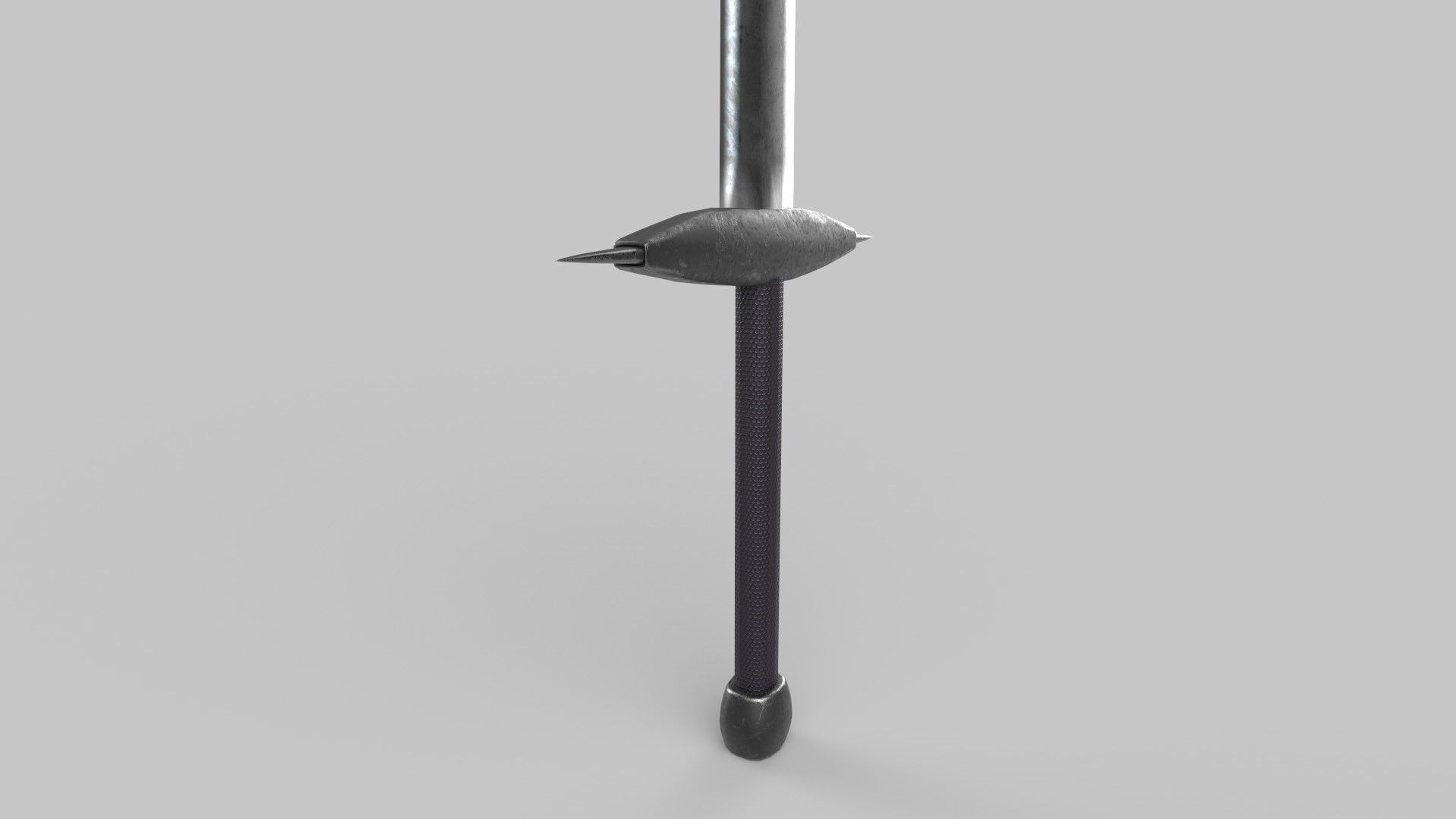 Sword Low-poly 3D model_4