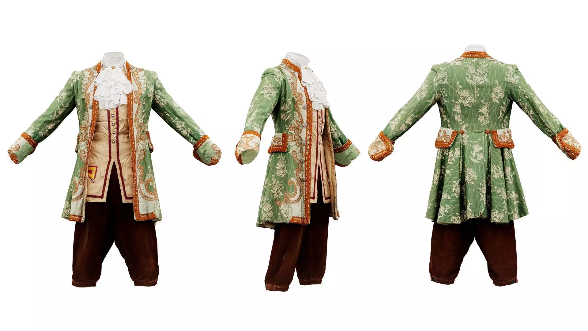 Organic Full Low-poly 3D model_0