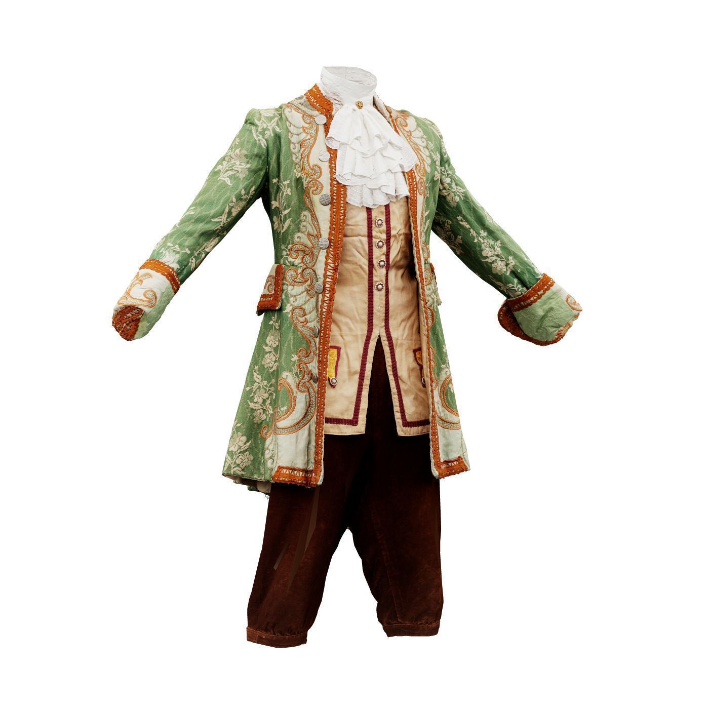 Organic Full Low-poly 3D model_3