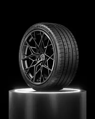 Michelin Pilot Sport 5 225 40 ZR18 92Y 3D model