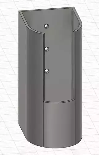 Makita DDF480 drill holder 3D print model