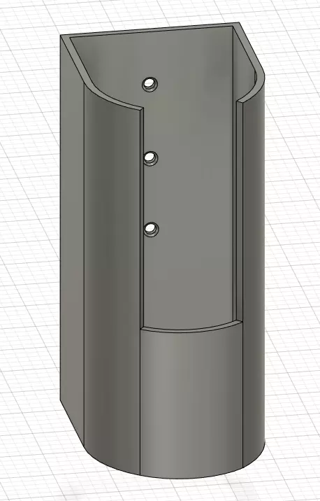 Makita DDF480 drill holder 3D print model_0