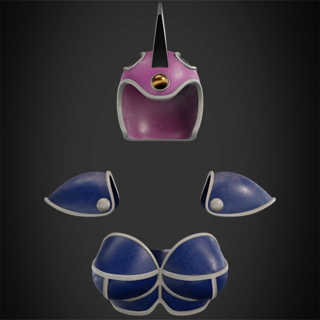 Chi-Chi Battle Armor for Cosplay 3D print model_3
