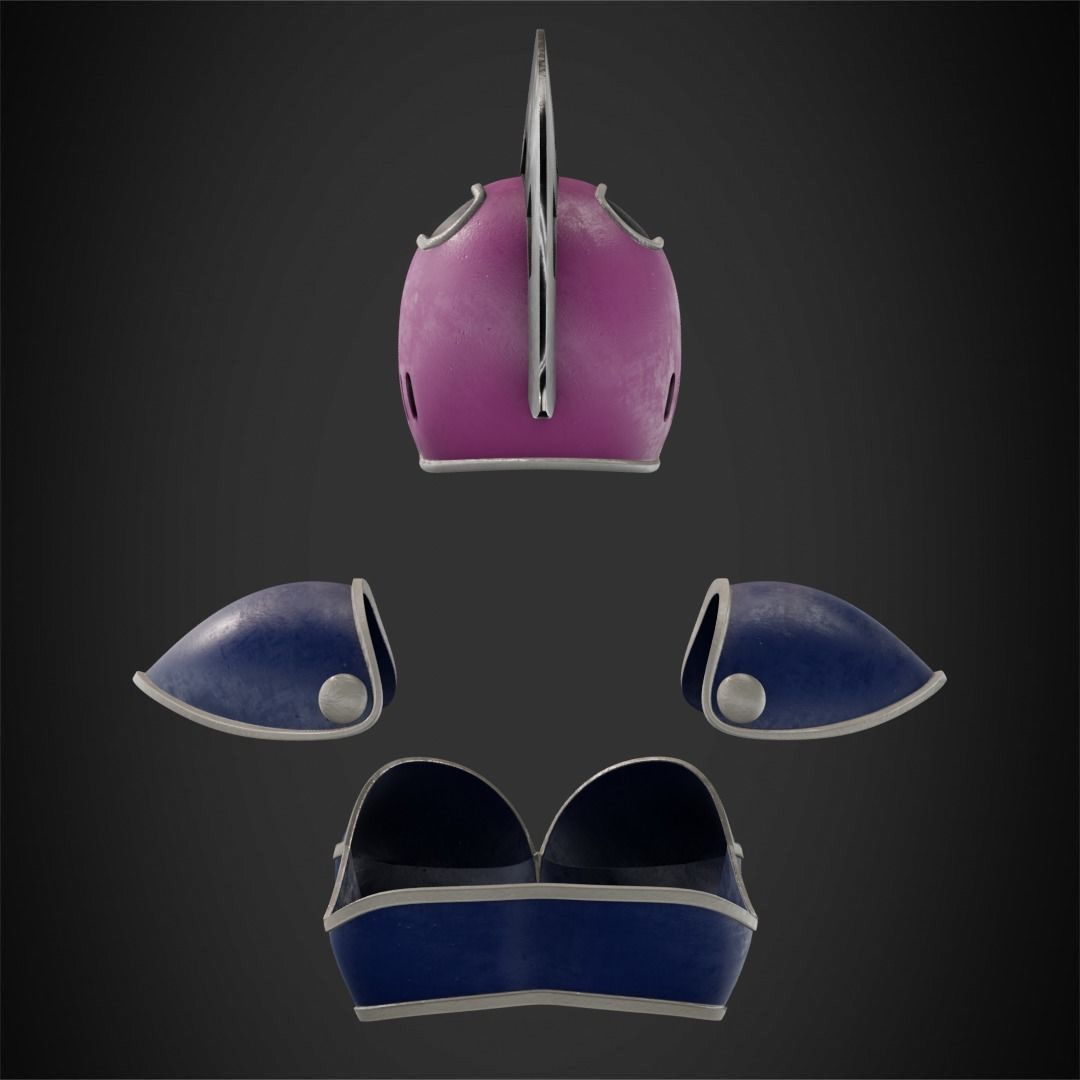 Chi-Chi Battle Armor for Cosplay 3D print model_6